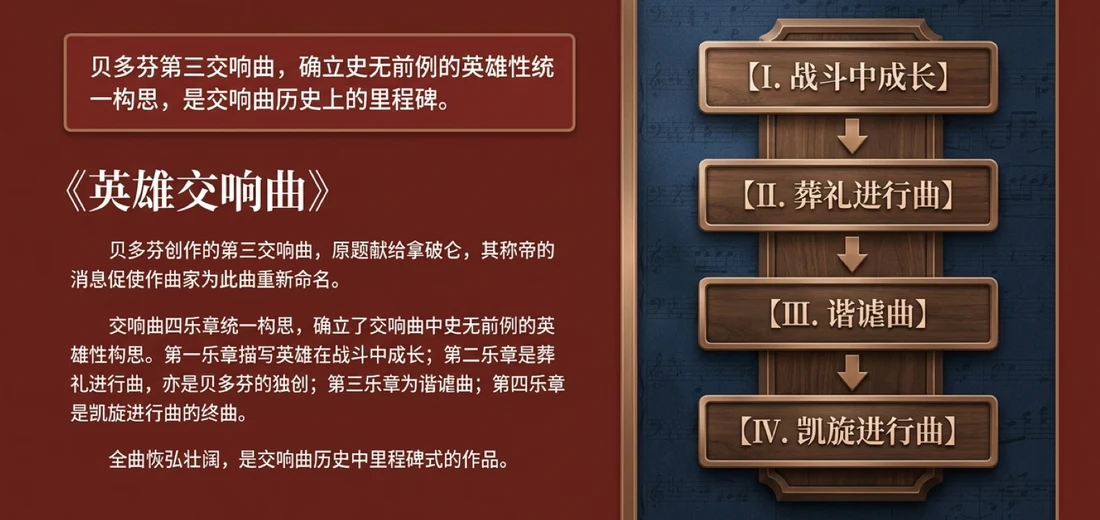 英雄交响曲：乐章结构